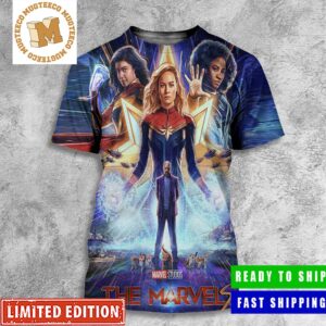The Marvels Captain Marvel Monica Rambeau And Ms Marvel Are Back All Over Print Shirt