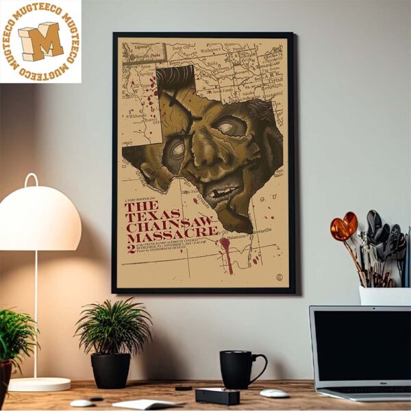 The Texas Chainsaw Masacre 2 From 1986 Home Decor Poster Canvas