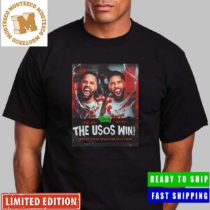 The Usos Defeated The Tribal Chief In WWE Money In The Bank Winner Of Bloodline Civil War Classic T-Shirt