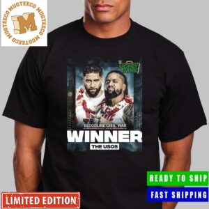 The Usos Pinned Roman Reigns In WWE Money In The Bank Bloodline Civil War Winner Unisex T-Shirt