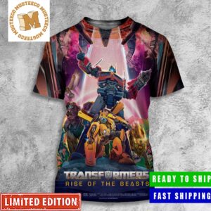 Transformers Rise Of The Beasts San Diego Comic Con Exclusive Poster All Over Print Shirt