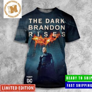 Washington DC The Dark Brandon Rises Batman Parody Poster All Over Print Shirt
