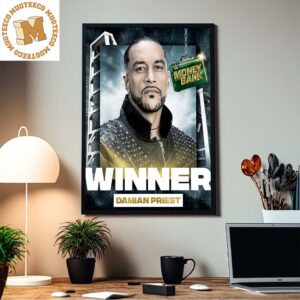 Winner Damian Priest Is Mr Money In The Bank Home Decor Poster Canvas