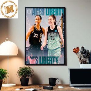 Aces Vs Liberty Superteam Showdown In Brooklyn Home Decor Poster Canvas