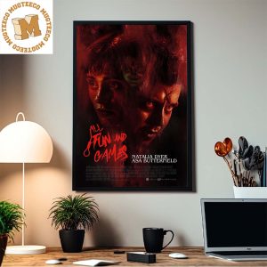 All Fun And Games A New Horror Movie Starring Natalia Dyer And Asa Butterfield Home Decor Poster Canvas
