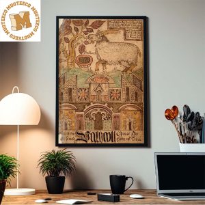 Amon Amarth Heidrun The Legendary Goat Home Decor Poster Canvas