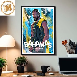 Bahamas Deandre Ayton For The Islands Phoenix Suns Home Decor Poster Canvas