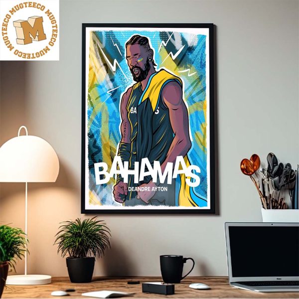 Bahamas Deandre Ayton For The Islands Phoenix Suns Home Decor Poster Canvas