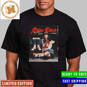 Billie Eilish x Nike Air Alpha On SNKRS Poster Unisex T-Shirt