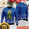 Bud Light Grinch Ride The Truck Steal The Christmas And Bud Light And Merry Christmas Holiday Ugly Sweater 2023