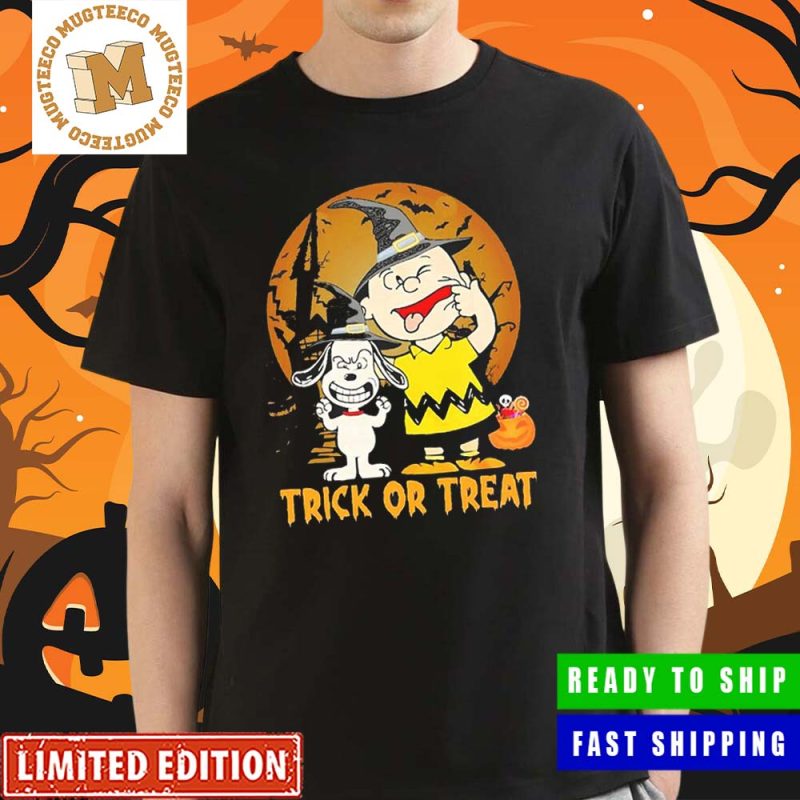Snoopy Trick Or Treat Halloween Arizona Cardinals 2023 T-shirt