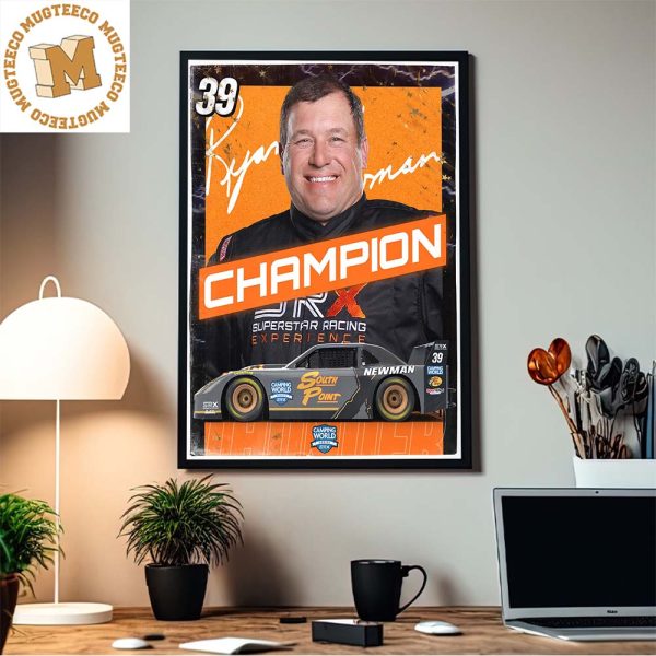 Congrats Ryan Newman Is The 2023 Camping World SRX Series Champion Home Decor Poster Canvas