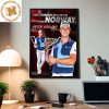 Viktor Hovland Is The 2023 Fedexcup Champion The Third Victory Of The Season Home Decor Poster CanvasHome Decor Poster Canvas