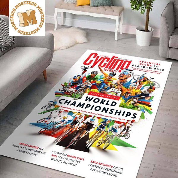 Cycling Weekly The Largest Cycling World Championships Essential Guide To Glasgow 2023 Home Decor Area Rug