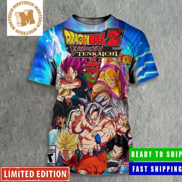 Dragonball Z Budokai Tenkaichi 4 By Bandai Namco Game Cover All Over Print Shirt