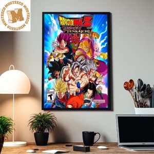 Dragonball Z Budokai Tenkaichi 4 By Bandai Namco Game Cover Home Decor Poster Canvas