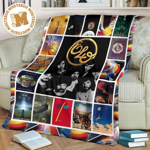 Electric Light Orchestra Fleece Blanket For Rock Band Fan