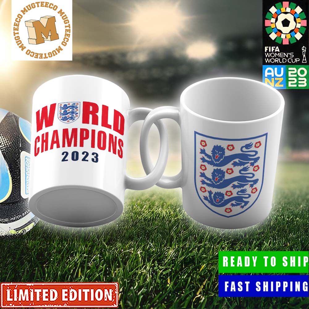 England Is The Champions Of FIFA Women's World Cup 2023 Coffee Ceramic Mug