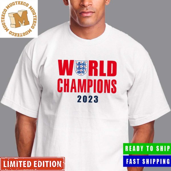 FIFA Women’s World Cup 2023 Champions England World Champions Unisex T-Shirt