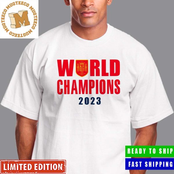 FIFA Women’s World Cup 2023 Champions Spain World Champions Unisex T-Shirt