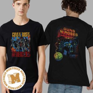 Guns N Roses Montreal Canada North America Tour Aug 8 Parc Jean Drapeau Two Sides Classic T-Shirt