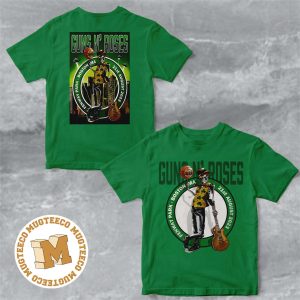 Guns N Roses North America Tour Fenway Park Boston MA 21st August 2023 Two Sides Print Unisex T-Shirt