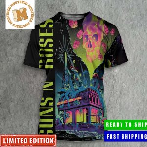 Guns N Roses Pittsburgh Pennsylvania August 18th 2023 North America Summer Fall Tour All Over Print Shirt
