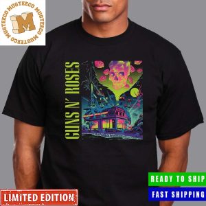 Guns N Roses Pittsburgh Pennsylvania August 18th 2023 North America Summer Fall Tour Unisex T-Shirt