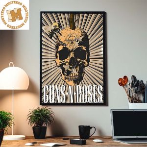 Guns N Roses Spectrum Center In Charlotte NC August 29 2023 Home Decor Poster Canvas