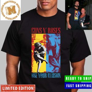 Guns N Roses Use Your Illusion Wearing By Drew McIntyre WWE Unisex T-Shirt