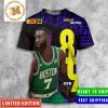 Jayson Tatum From Boston Celtics Starts NBA 2K24 As A 95 OVR All Over Print Shirt