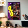 Jimmy Buttler From Miami Heat Earns 95 OVR For NBA 2K24 Home Decor Poster Canvas