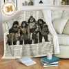 Kiss Fleece Blanket For Rock Fan Music