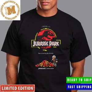 Lego Jurassic Park Animated That Is One Big Pile Of Bricks Peacock Poster Unisex T-Shirt