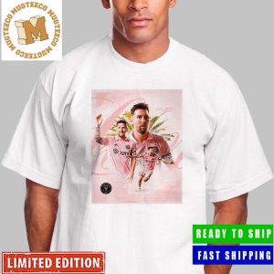 Lionel Messi From Inter Miami Poster Vintage T-Shirt