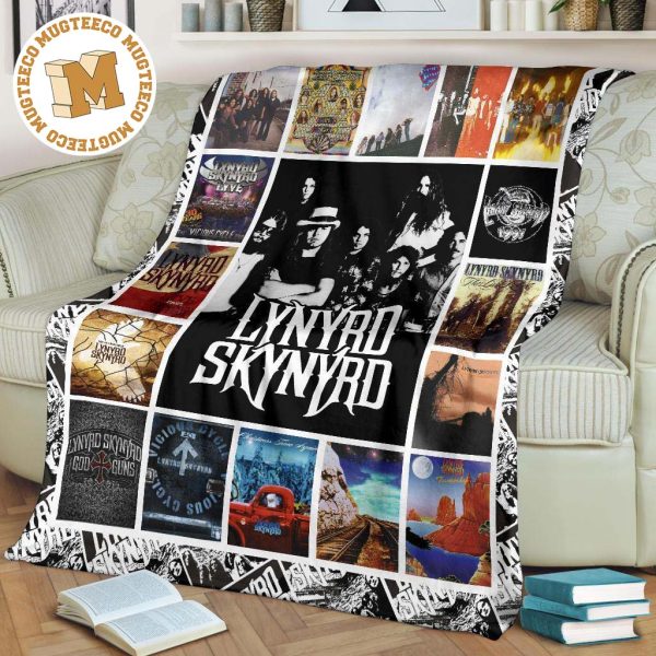 Lynyrd Skynyrd Fleece Blanket Music Fan Gift Idea