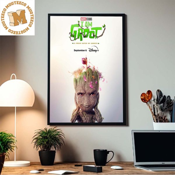 Marvel Studios I Am Groot Season 2 New Home Decor Poster Canvas