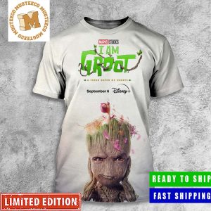 Marvel Studios I Am Groot Season 2 New Poster All Over Print Shirt