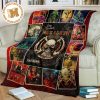 Motley Crue Fleece Blanket For Music Band Fan Gift Idea