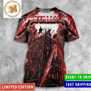 Metallica Exclusive Colorway Official Pop Up Poster For M72 Montreal All Over Print Shirt
