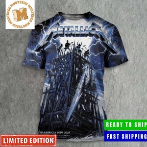 Metallica M72 Arlington Exclusive Poster North American Tour 2023 Gifts For Fan All Over Print Shirt
