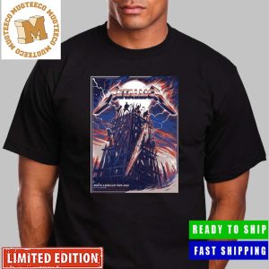 Metallica M72 World Tour North American Tour 2023 East Rutherford August 4th Poster Unisex T-Shirt