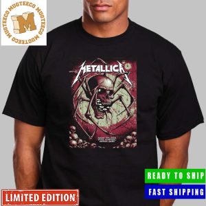 Metallica M72 World Tour Stade Olympique Montreal Quebec August 11 2023 Poster Unisex T-Shirt