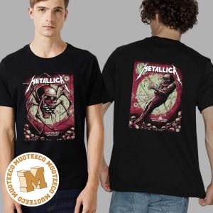 Metallica M72 World Tour Stade Olympique Montreal Quebec Full Show Poster Two Sides Print Shirt