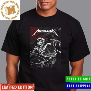 Metallica The Night Two Of The M72 World Tour Arlington Texas AT&T Stadium August 20th 2023 Unisex T-Shirt