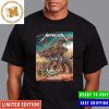 Metallica M72 World Tour Los Angeles CA SoFi Stadium M72 LA Combine Poster Show Dragon And Cerberus Style Unisex T-Shirt