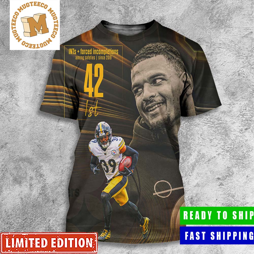 Minkah Fitzpatrick Pittsburgh Steelers The Best Safety In The League All  Over Print Shirt - Mugteeco
