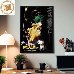 My Hero Academia The Fourth Movie Home Decor Poster Canvas