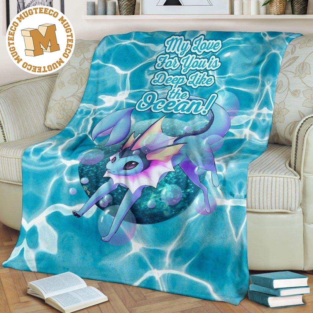 my-love-for-you-is-deep-like-the-ocean-vaporeon-fleece-blanket-mugteeco