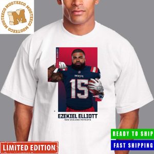 NFL Ezekiel Elliott New England Patriots Number 15 Unisex T-Shirt